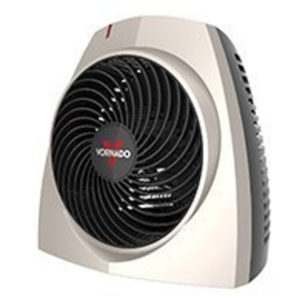 VORNADO VORNADO EH1-0092-69 Vortex Electric Heater, 120 V, Black/Champagne EH1-0092-69